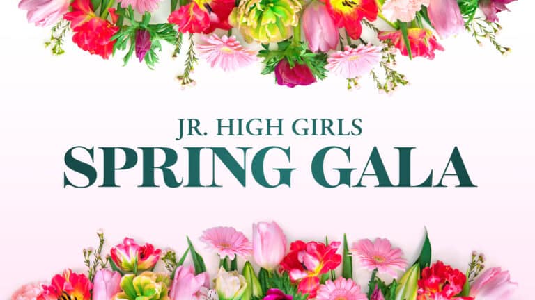 Jr. High Girls Spring Gala